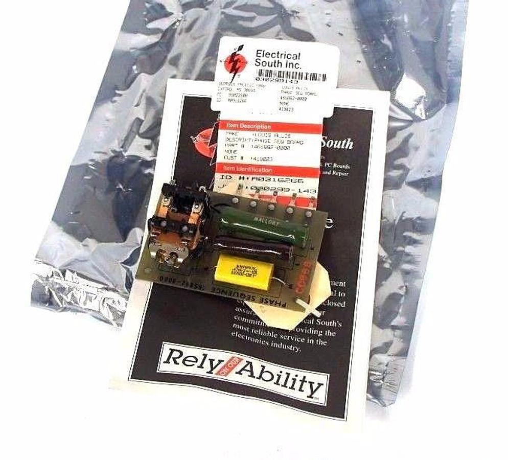 Refurbished LOUIS ALLIS 46S882-0000 PHASE SEQUENCE BOARD - REPAIRED