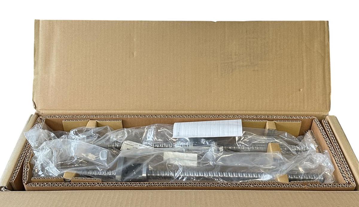 Used 2 THK BTK2010V-2.6ZZ+580LC7T Ball Screws BTK2010V26ZZ580LC7T OEM 23'' NSMP