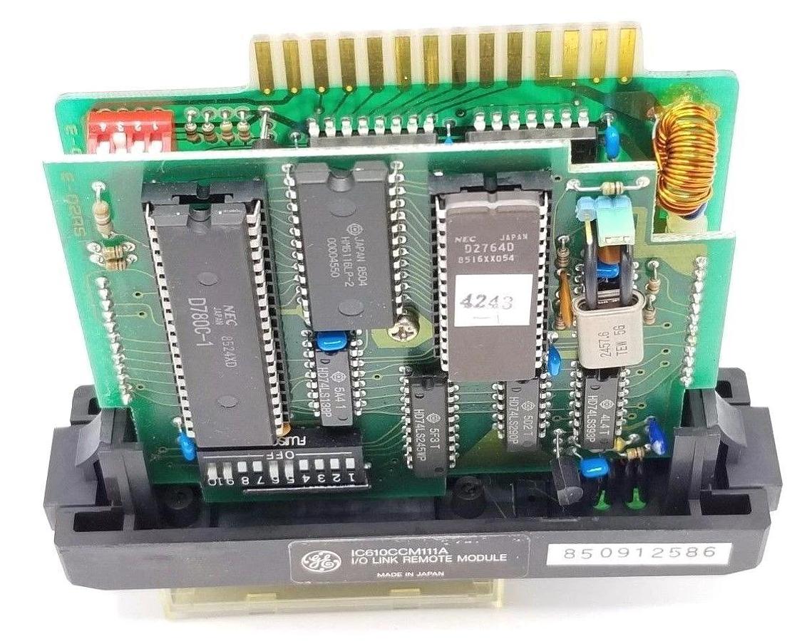 Used GE FANUC IC610CCM110A I/O LINK LOCAL MODULE