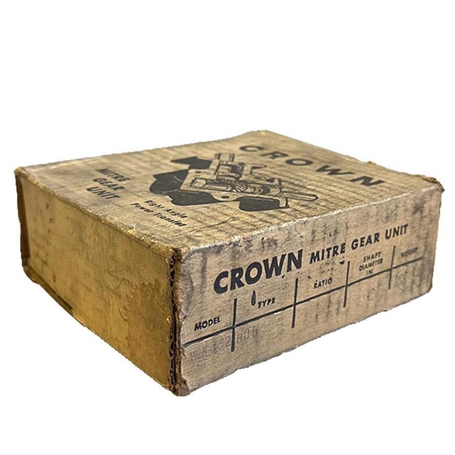 Used NEW WALTER KIDDLE CROWN 152806 MITRE GEAR UNIT MODEL WK152 TYPE 806 RIGHT-ANGLE
