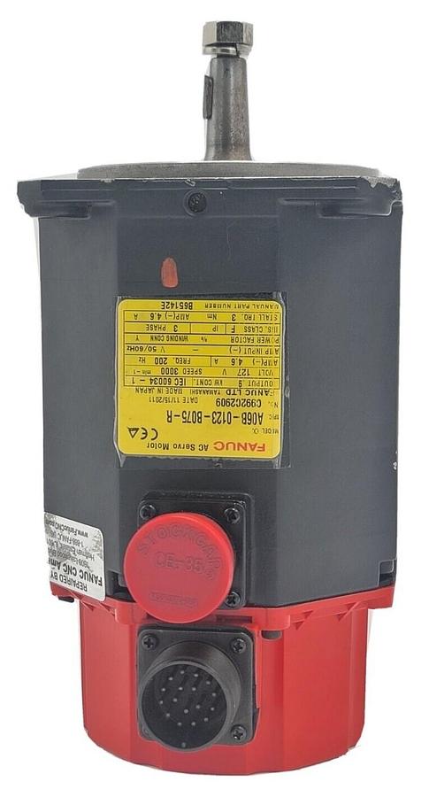 Used FANUC A06B-0123-B075 AC SERVO MOTOR A06B0123B075 REPAIRED