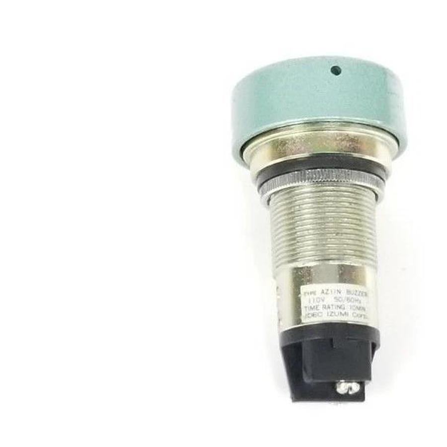 Used IDEC IZUMI CORP. AZIIN BUZZER MODULE 110V 50/60HZ, 10 MIN. RATING