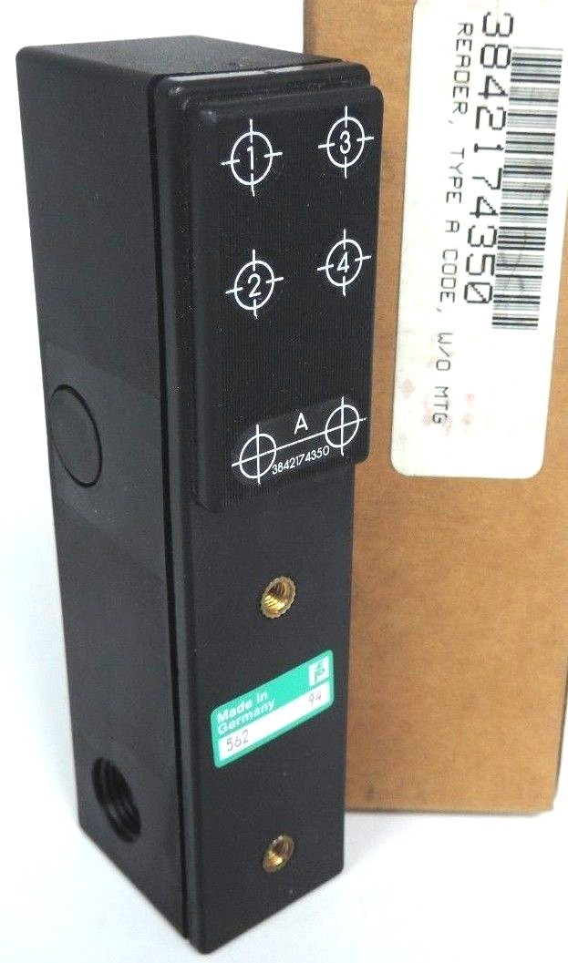 Used NIB BOSCH REXROTH 3842174350 CODE READER, TYPE A, ID10/LB, 3-842-174-350