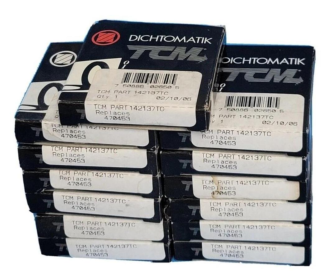 Used LOT OF 13 NIB TCM 142137TC OIL SEALS 36.5X54.08X.312MM
