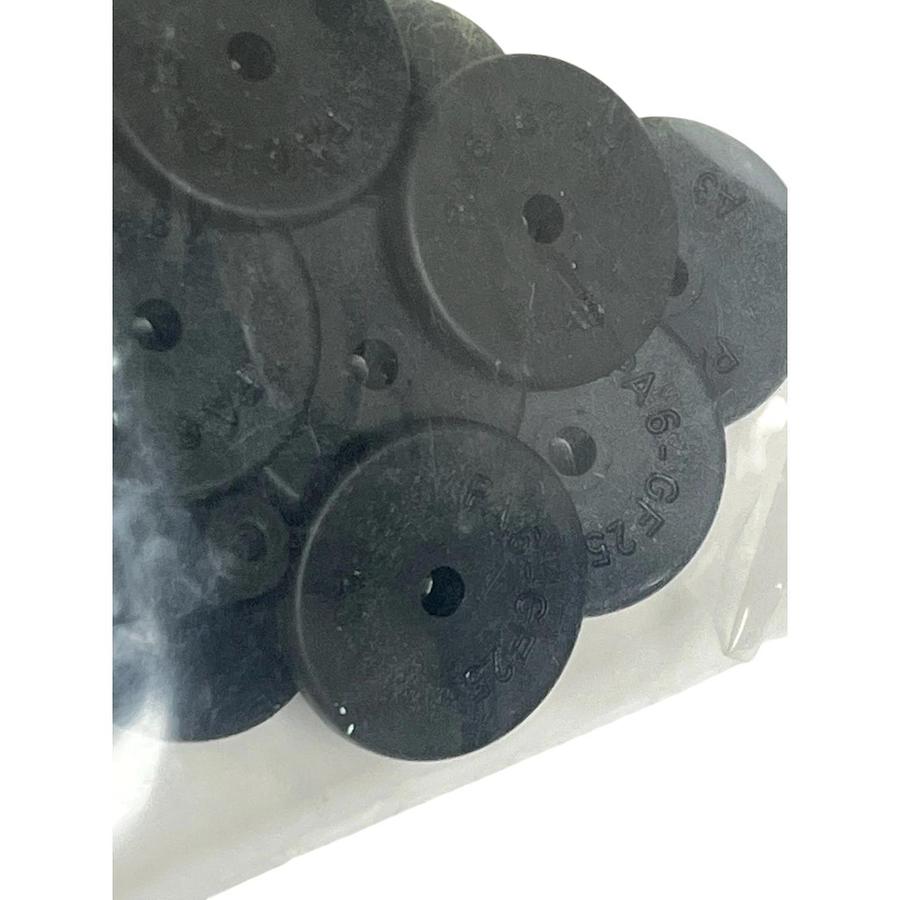 Used Lot of 10 Dräger R54664 Button Black for FPS 7000 Mask - New Sealed Bag