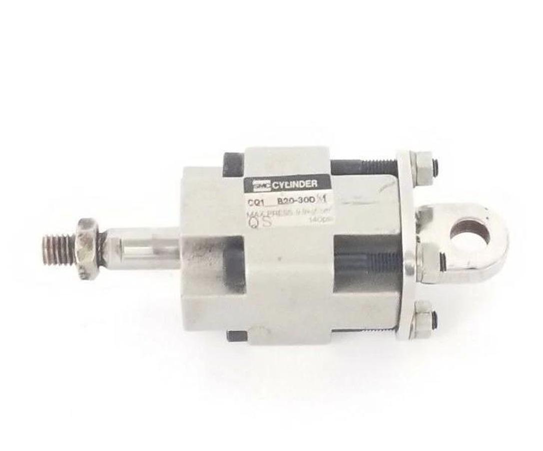 Used SMC CQ1B2030DM CYLINDER CQ1-B20-30DM, 140 PSI