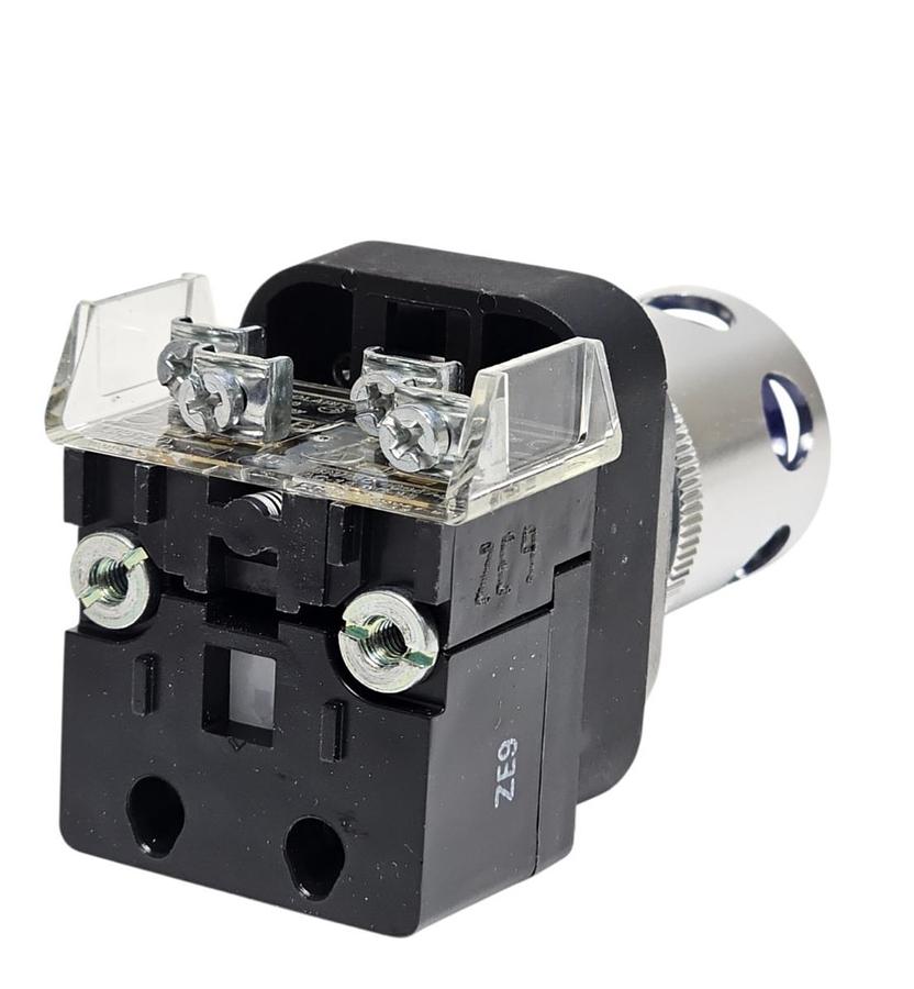 Used NIB ALLEN BRADLEY 800T-QAH2B PUSH BUTTON BLUE W/ GUARD 800TQAH2B SER. U