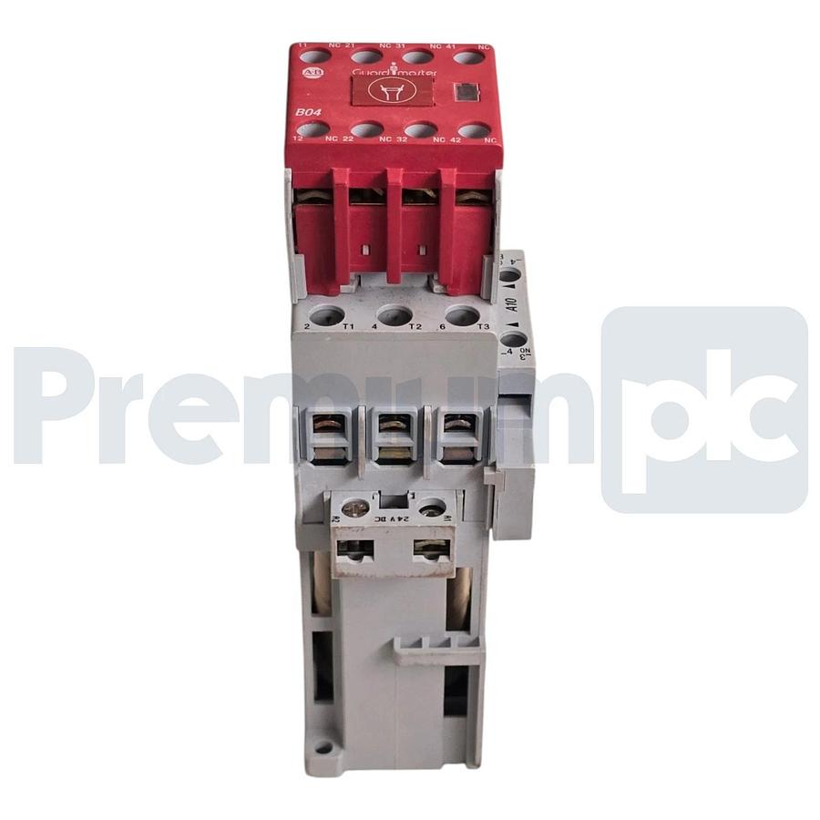 Used Allen-Bradley 100S-C30ZJ14C /C Guardmaster Safety Contactor 3-Pole 24VDC USPI