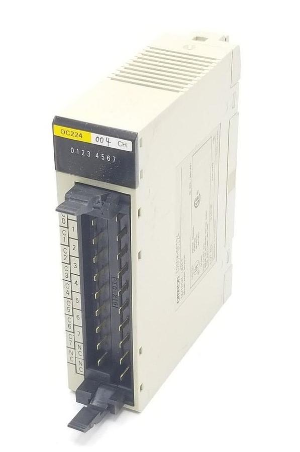 Used OMRON C200H-OC224 GENERAL PURPOSE OUTPUT UNIT 250VAC/24VDC, 2A/POINT, 16A/UNIT