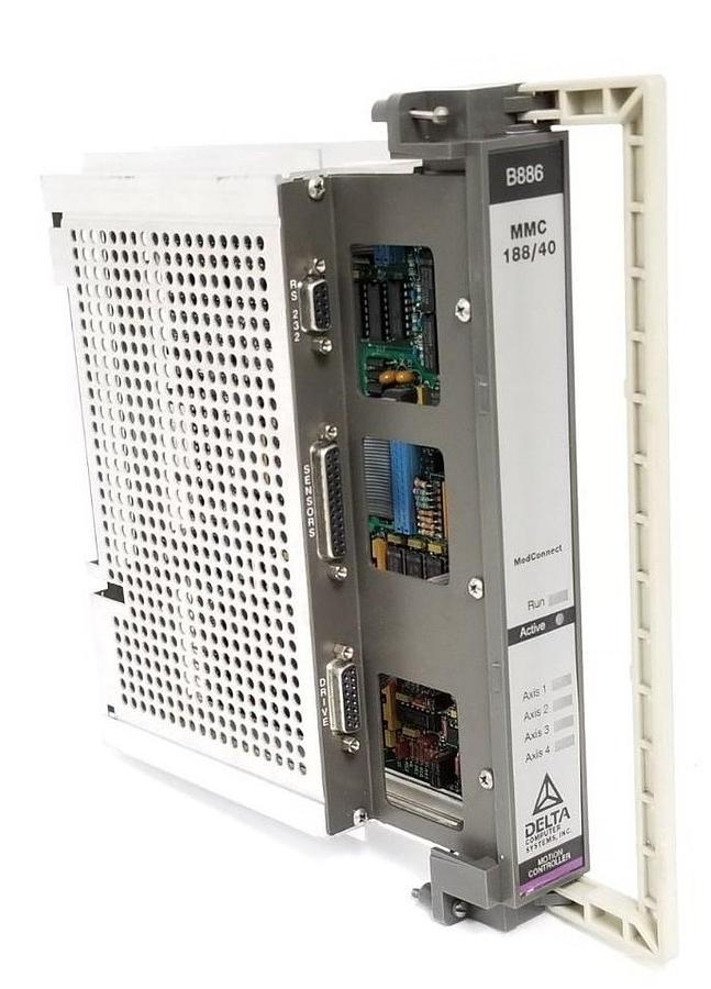 Used DELTA COMPUTER SYSTEMS MMC188/40 MOTION CONTROLLER MMC922002 REV. 1.00B B886