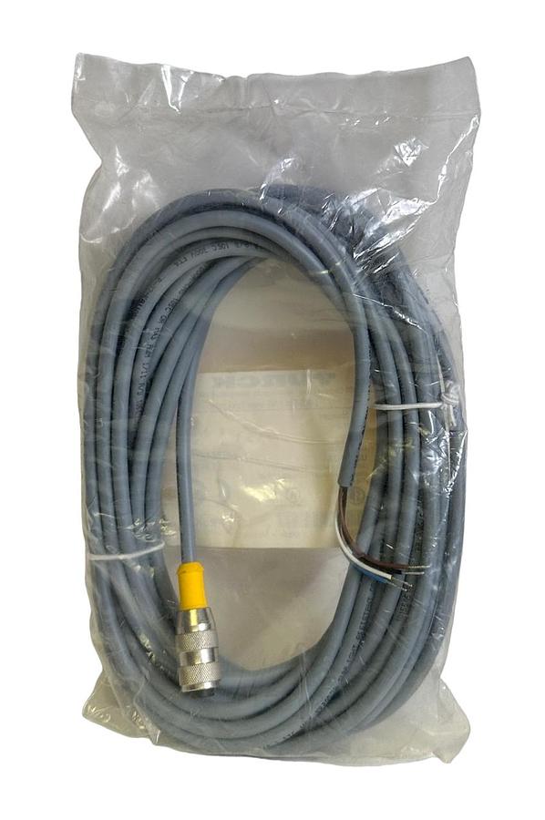 NEW TURCK RK 4.4T-7 / RK44T7 M12 EURO CORDSET SINGLE-ENDED 7M U2177-28 / U217728