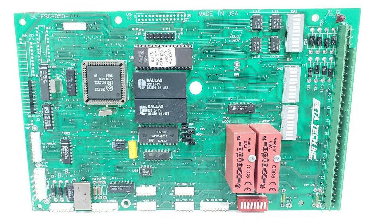 Used BETA TECH INC. BC-FSC-050-010 CONTROL BOARD 110196077 BCFSC050010