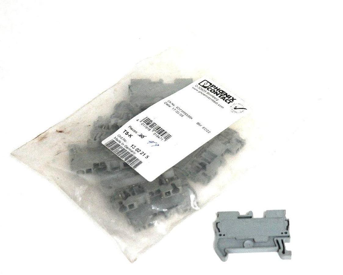 Used LOT OF 9 NEW PHOENIX CONTACT TS-K SEPARATING PLATES 1302215