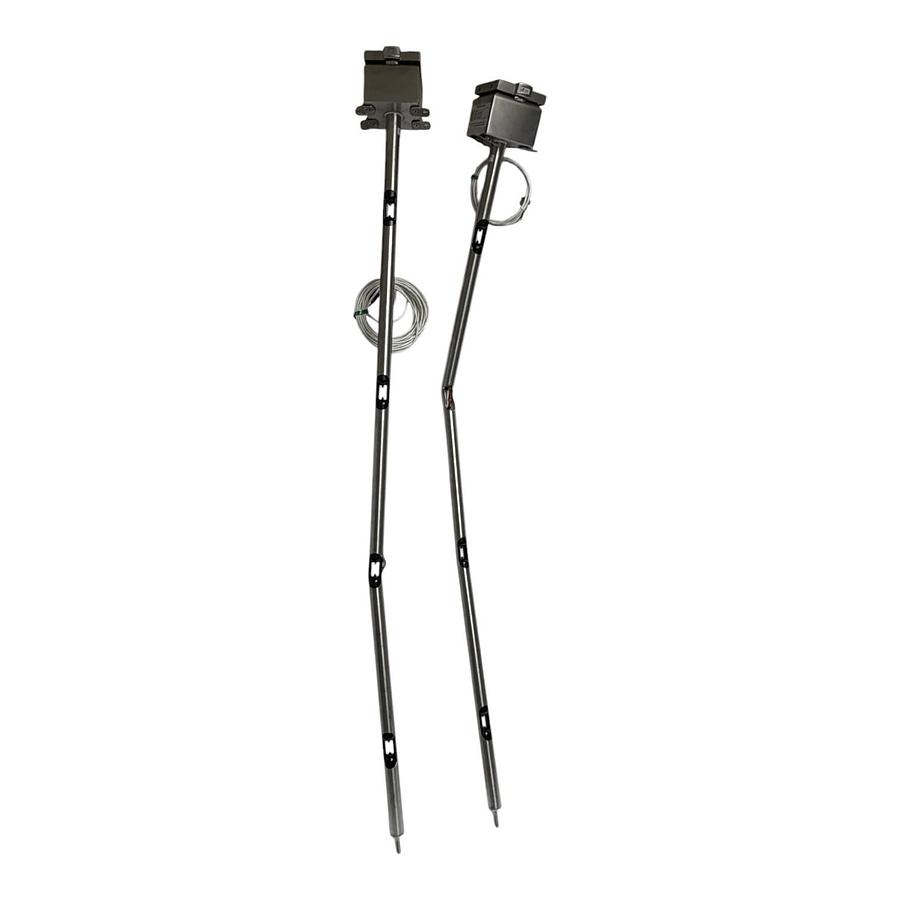 Used Air Monitor ELECTRA-flo Thermal Air Flow Probe Pair Lot of 2 Bent Parts Only