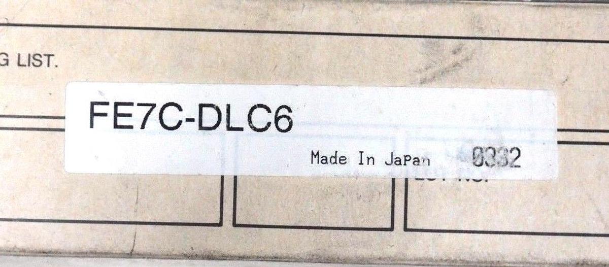 NIB YAMATAKE FE7C-DLC6 PHOTOELECTRIC DIFFUSED LIGHT/DARK HORIZONTAL FE7C-DLC6