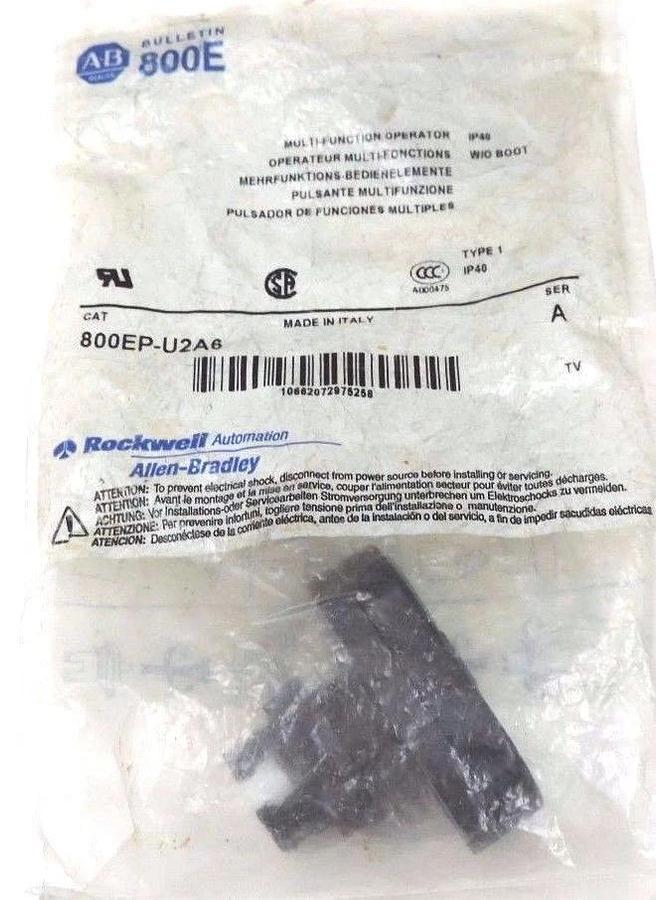 Used NEW ALLEN BRADLEY 800EP-U2A6 MULTI-FUNCTION OPERATOR 800EPU2A6 SER. A