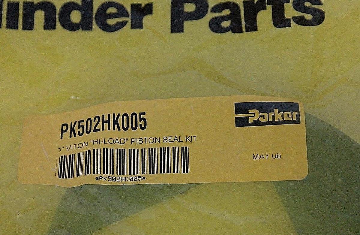NIB PARKER PK502HK005 5" VITON HI-LOAD PISTON SEAL KIT