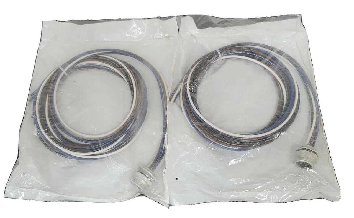 LOT OF 2 NEW MURRELEKTRONIK MURC-4MR-2M RECEPTACLE 600V 10 AMP