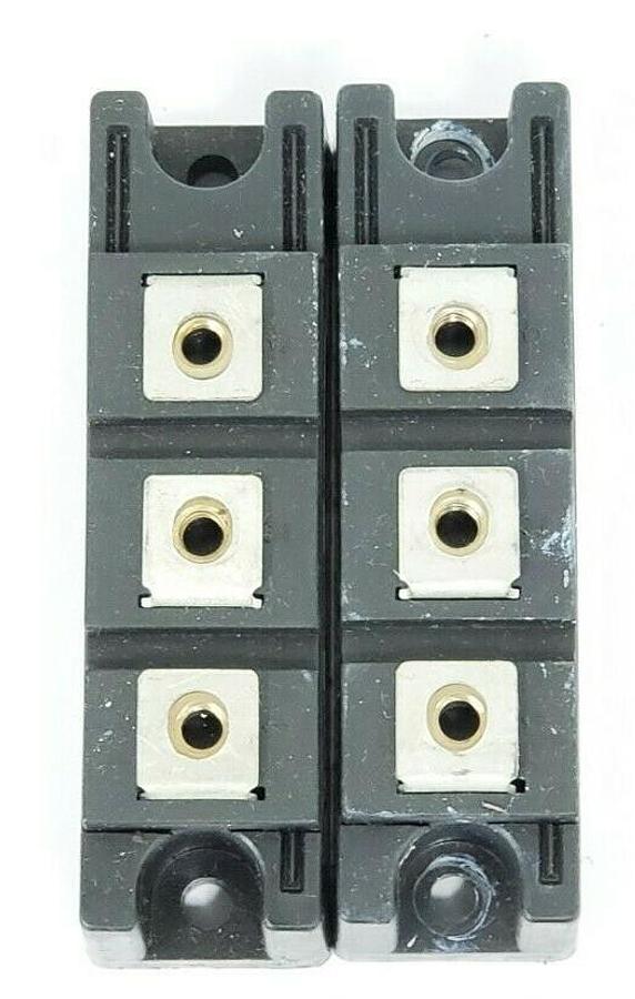 Used LOT OF 2 NIHON INTER ELECTRONICS PC1008 TRANSISTOR BLOCKS 6G29