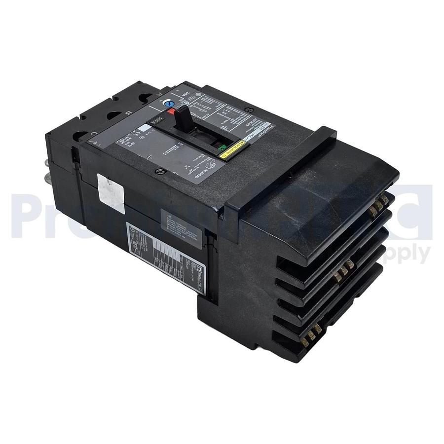 SQUARE D JJA36225 PowerPact JJ 250 CIRCUIT BREAKER 225A, 3-POLE, 600VAC NSNP 785901795681
