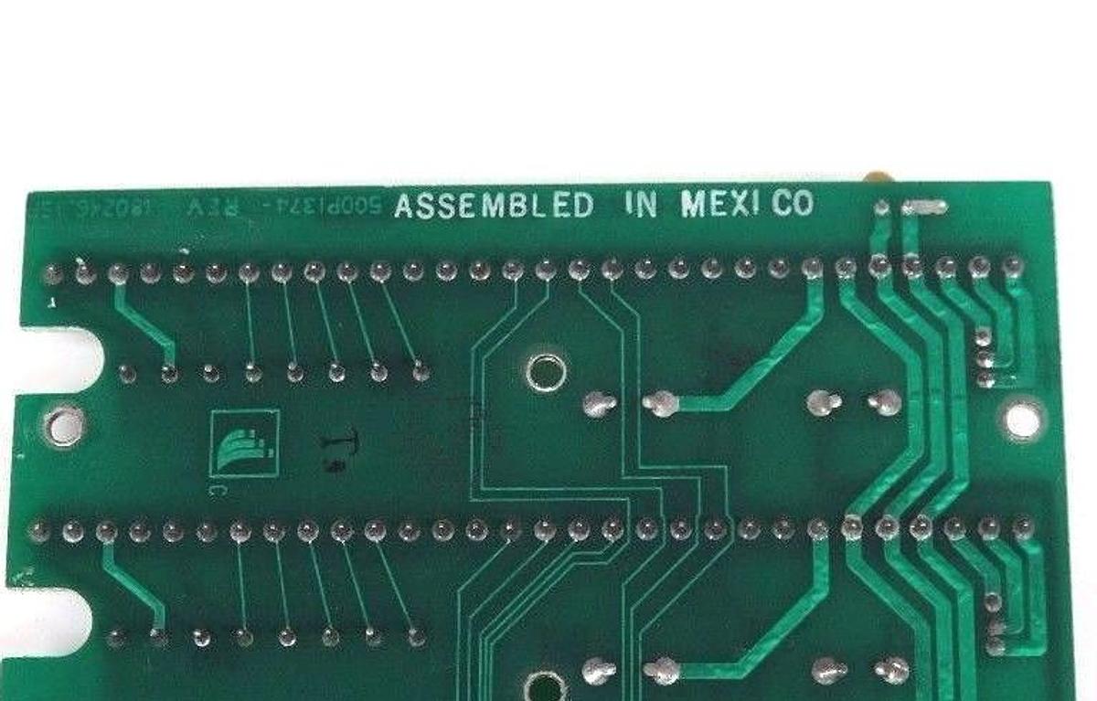 Used ABB 500S1164 REV. DM, INTERCONNECT BOARD 500P1347, 180246.35P