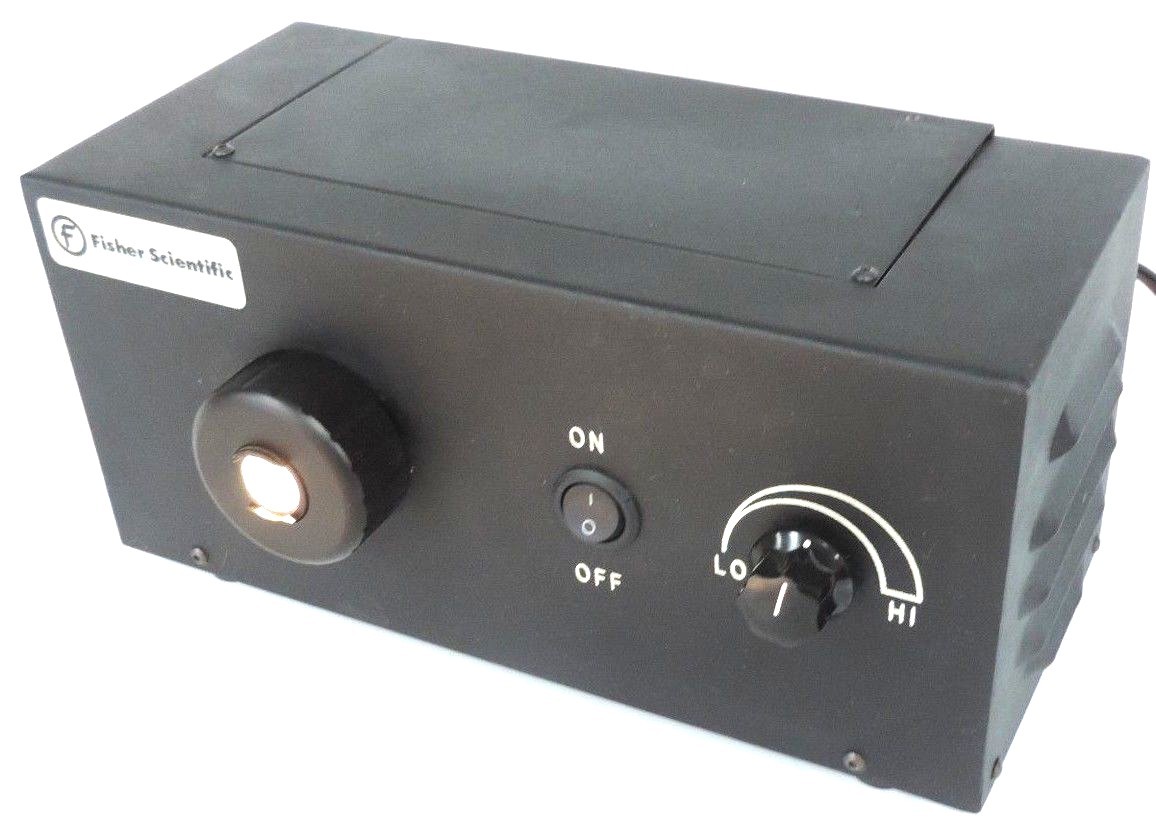 Used FISHER SCIENTIFIC 1256235 ILLUMINATOR FIBER OPTIC LIGHT SOURCE