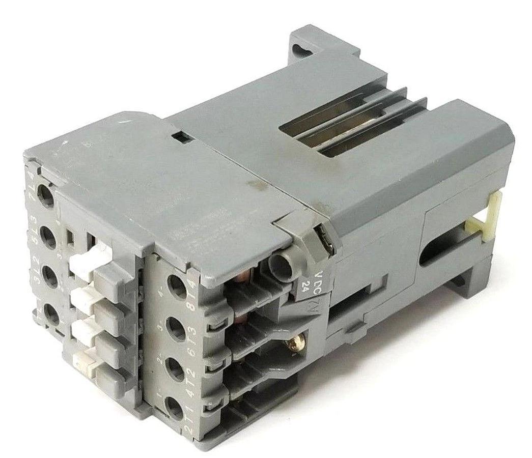 Used ABB BC25-30-10-01 CONTACTOR 40 AMP 3 POLE 1 N.O. 24VDC BC25301001
