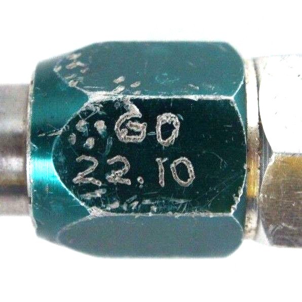 Used DELTRONIC PLUG GAGE GO 22.10MM NO GO 20.14MM