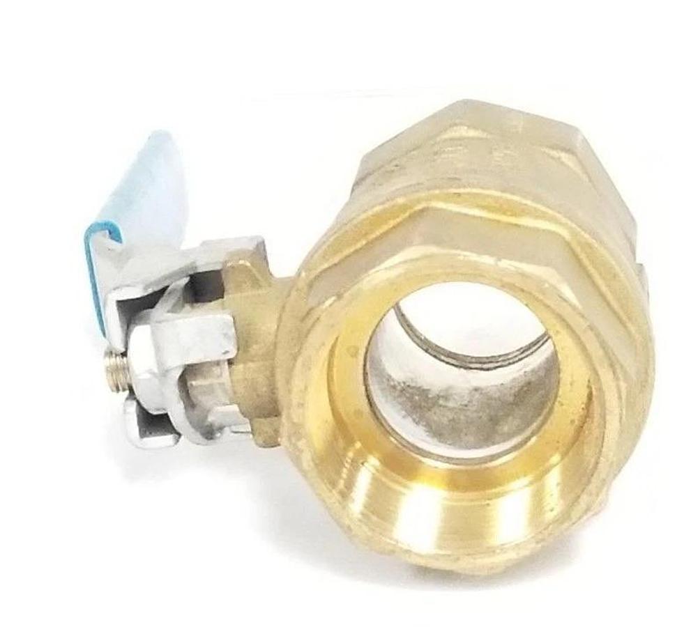 Used RUB 1-1/2 600 CWP BRASS BALL VALVE