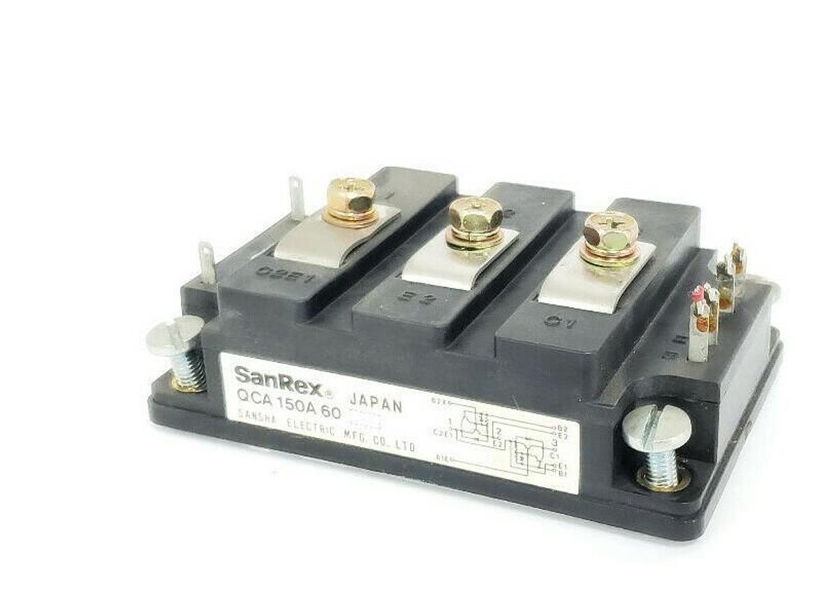 Used SANSHA ELECTRIC QCA150A60 SANREX TRANSISTOR MODULE QCA 150A 60