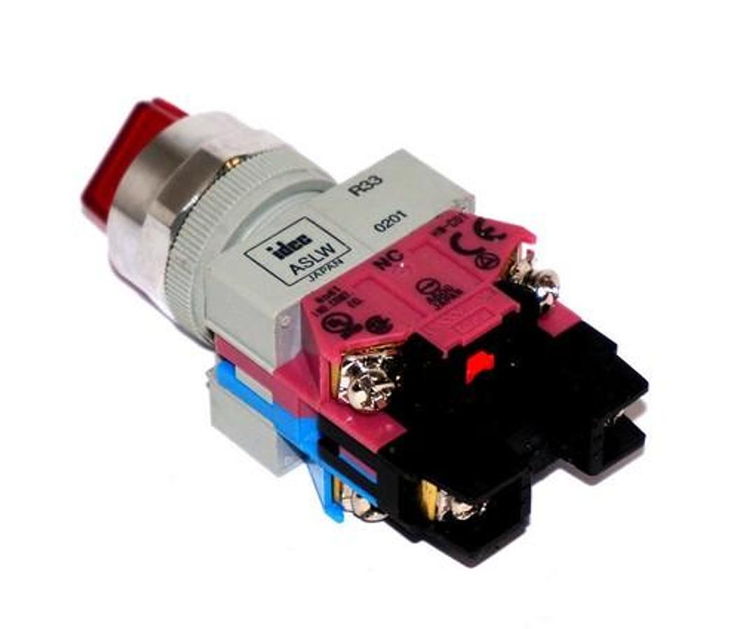 Used IDEC ASLW29920D-R-24V RED SELECTOR SWITCH ASLW29920DR24V