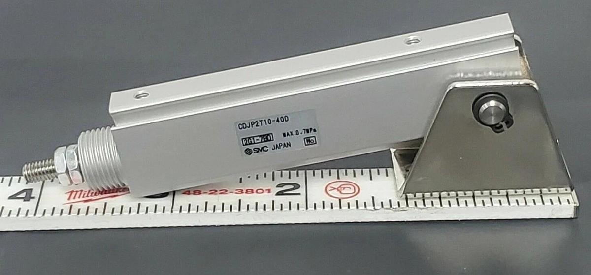 Used NEW SMC CDJP2T10-40D PIN CYLINDER DOUBLE ACTING SGL ROD CDJP2T1040D