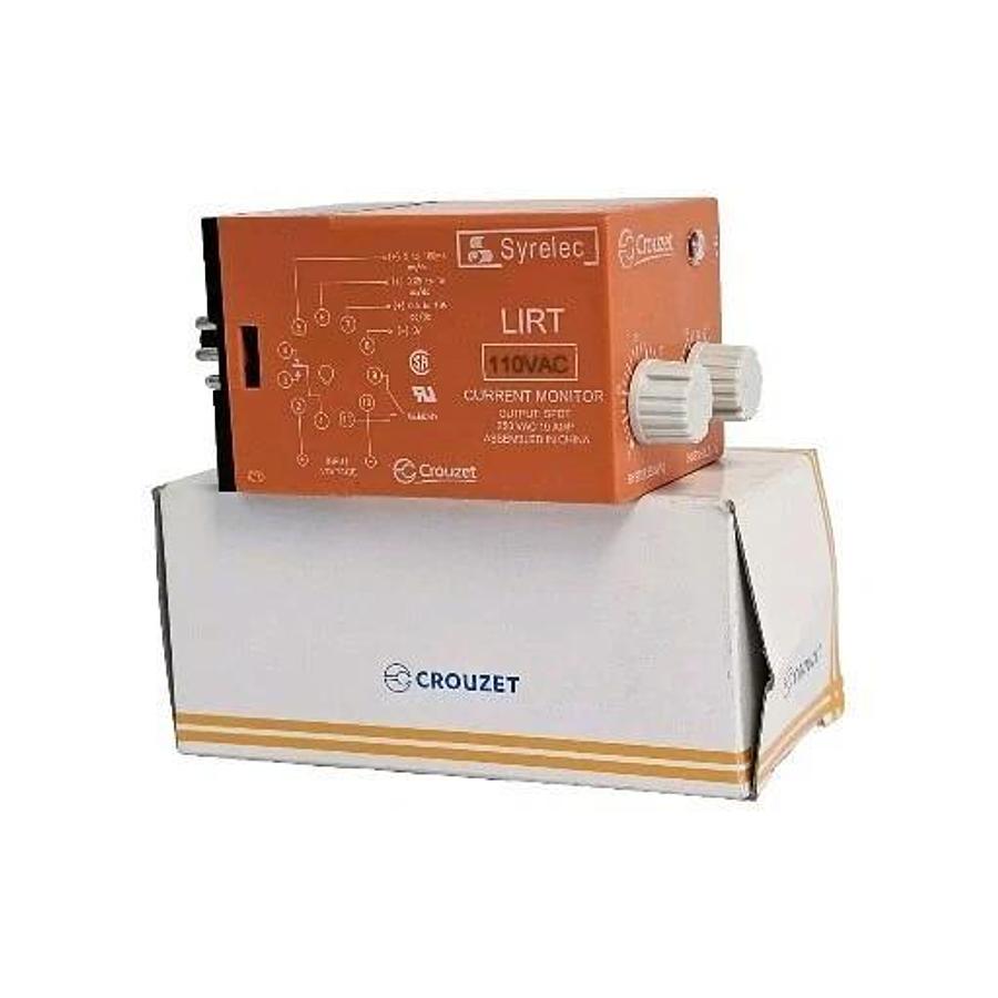 Used NIB CROUZET LIRT110A CURRENT CONTROL RELAY LIRT 110A