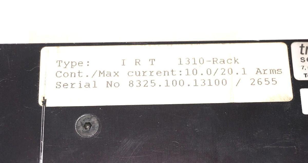 Refurbished IRT 1310-RACK CONTROL BOARD 1310RACK REPAIRED