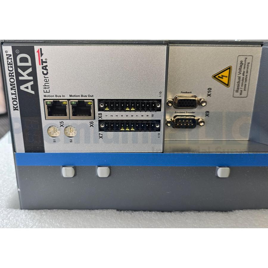 Used KOLLMORGEN AKD-P04807-NBEC-E000 AKD SERIES AC SERVO DRIVE EtherCAT COMM. NSMP