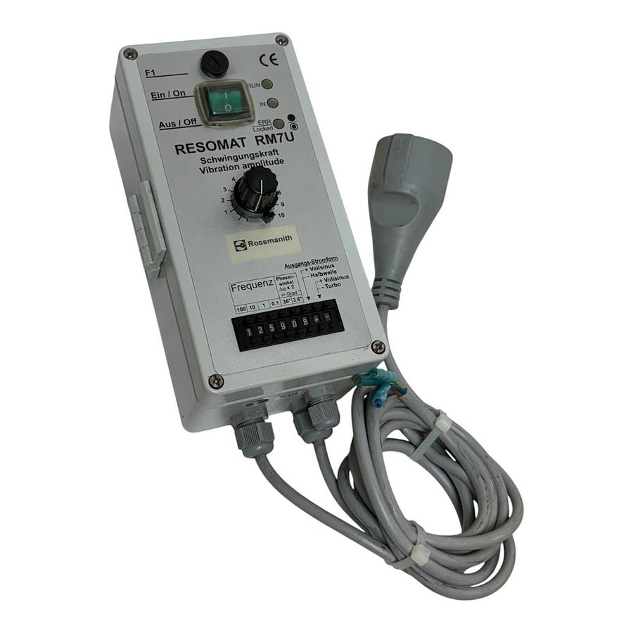 Used Rossmanith RO-RESOMAT RM7U-Labor Vibration Controller 86002060