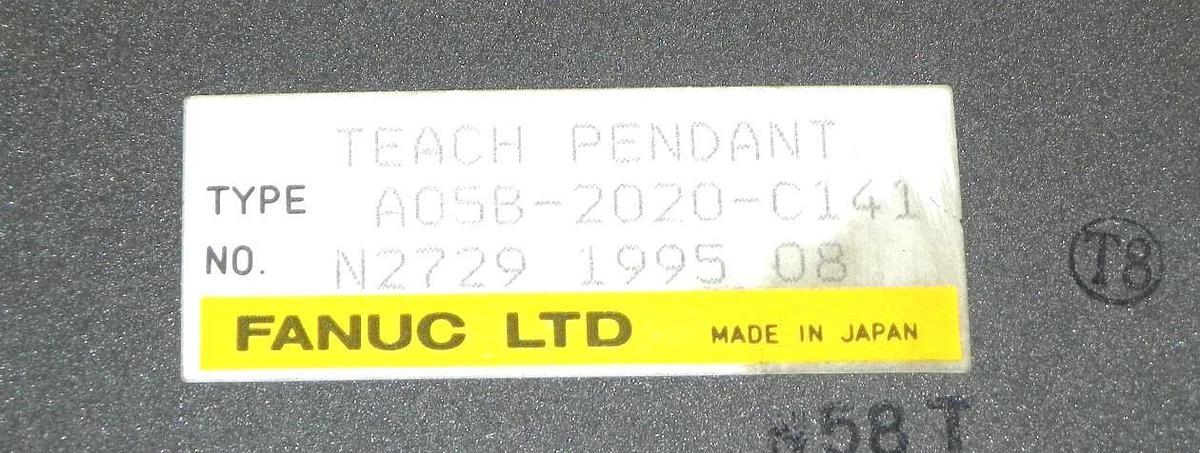 Used FANUC A05B-2020-C141 RF H STYLE TEACH PENDANT A05B2020C141