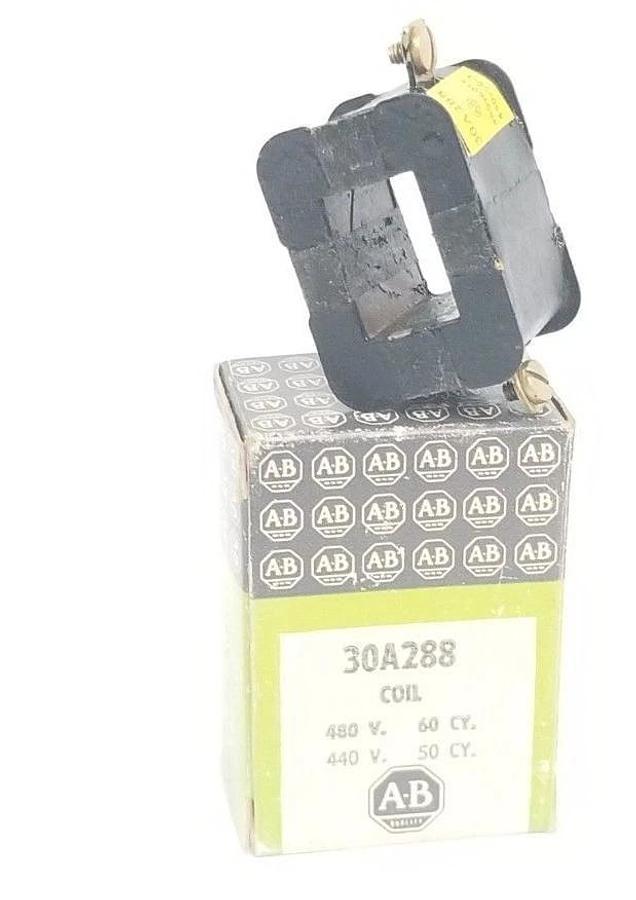 Used NIB ALLEN BRADLEY 30A288 COIL 480V. 60CY. 440V. 50CY.