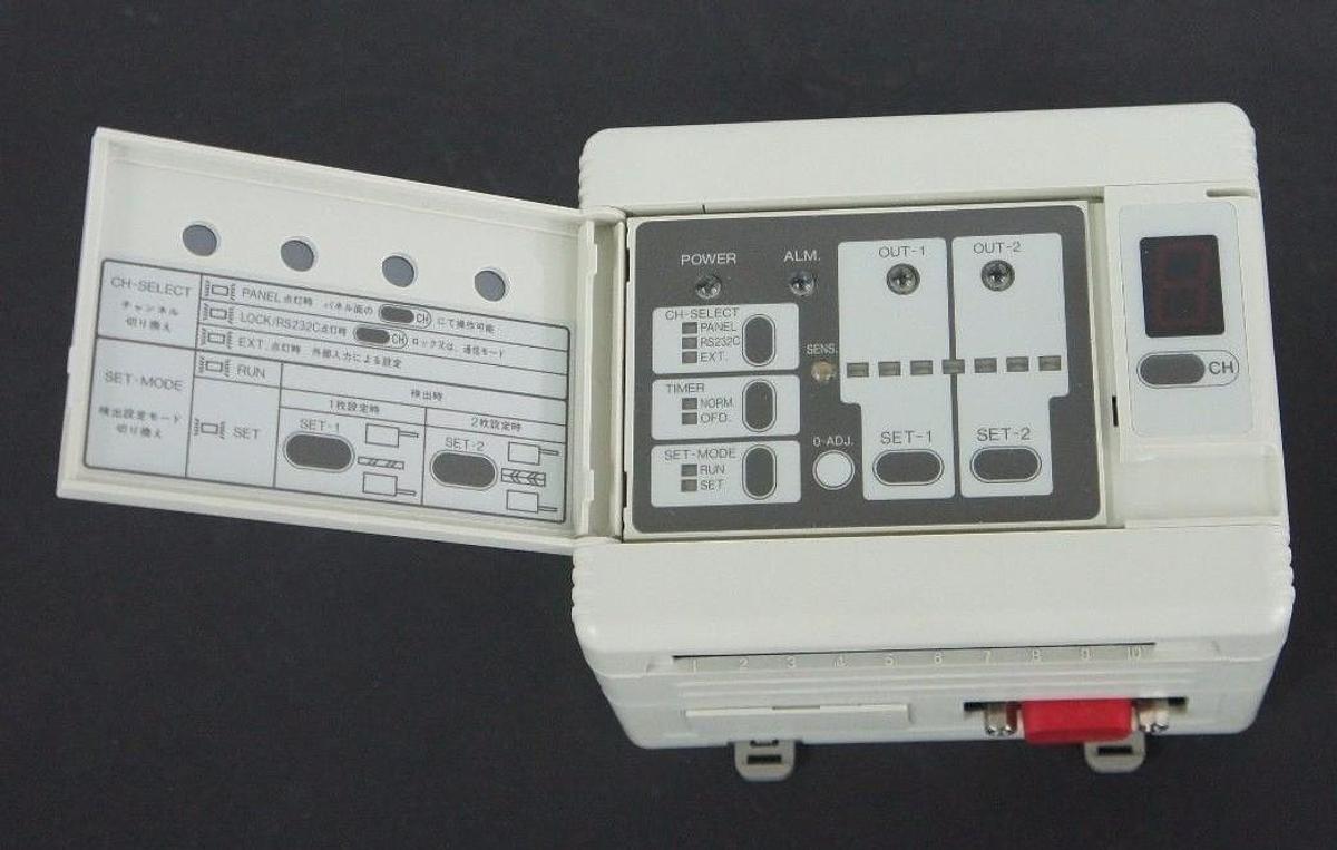 Used NIB SUNX GD-C2 DOUBLE FEED DETECTOR CONTROLLER GDC2