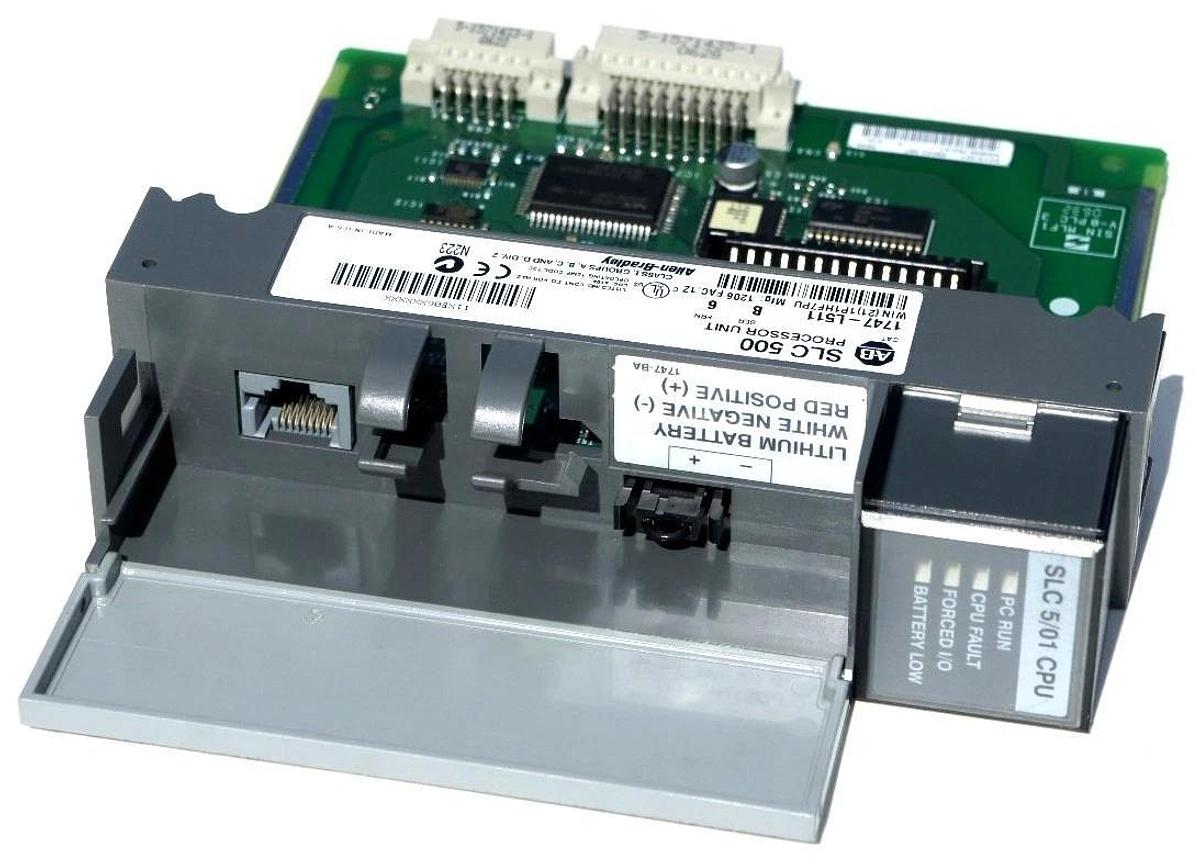 Used ALLEN BRADLEY 1747-L511 PROCESSOR UNIT SER. B FRN. 6 1747L511