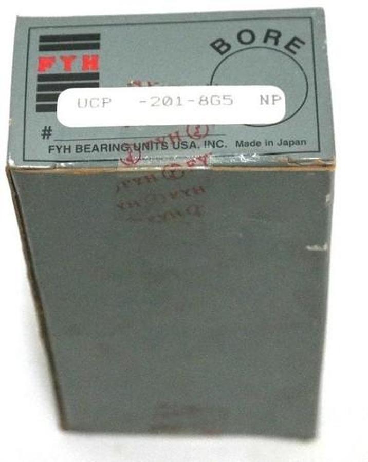 NIB FYH UCP-201-8G5 PILLOW BLOCK BEARING UCP2018G5 BORE 1/2''