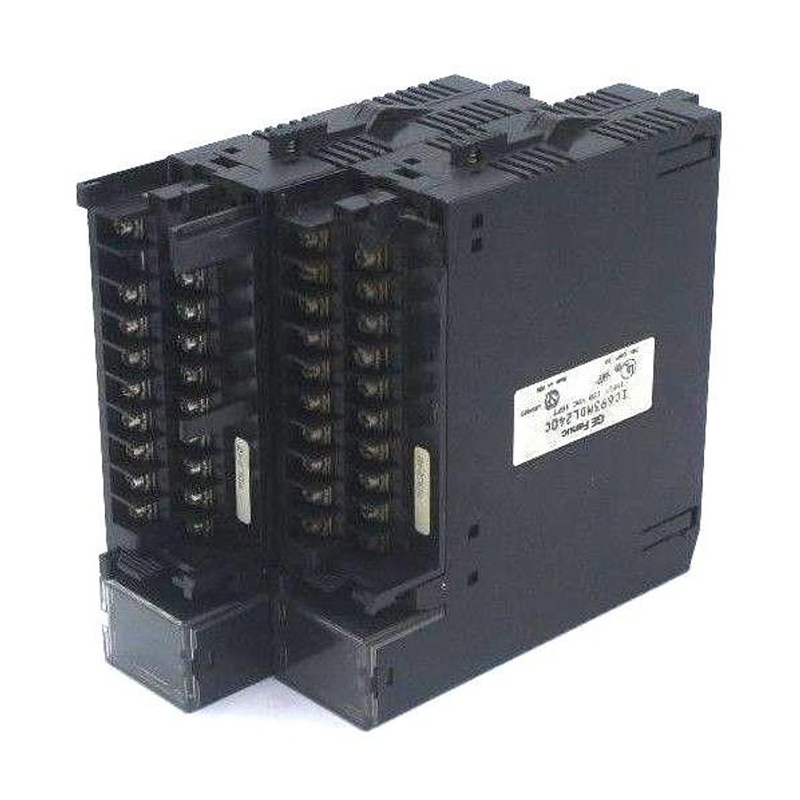 Used LOT OF 2 GE FANUC IC693MDL240C INPUT MODULES 120 VAC 16PT