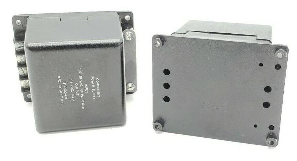 Used LOT OF 2 AULT INC. I312-000-400 COMPONENT POWER SUPPLIES I312000400
