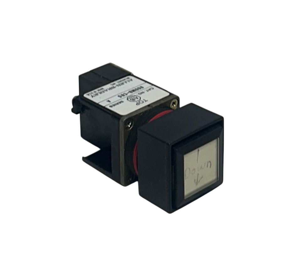 Used ALLEN BRADLEY 800MB-CB5A /A NON-ILLUMINATED PUSHBUTTON EXTENDED HEAD WHITE USNP