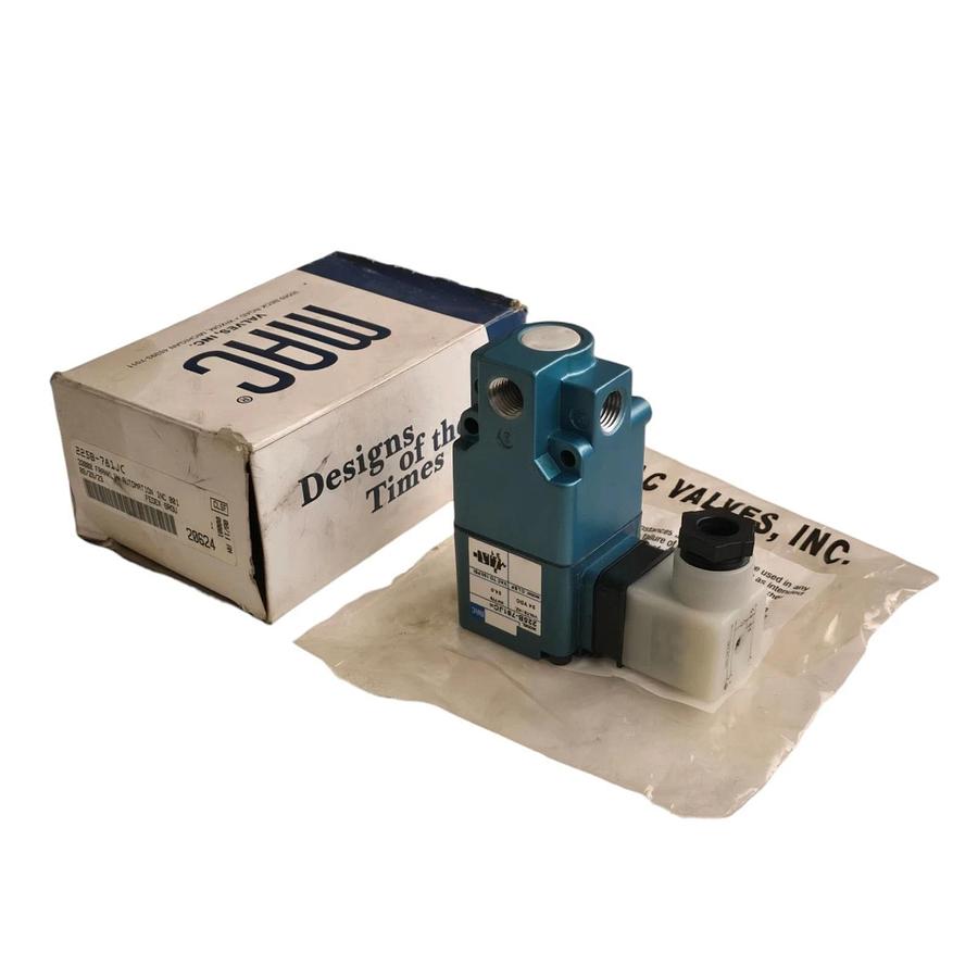 MAC Valve 225B-781JC | 225B-781JC-CLSF 3/2-way Solenoid Valve 24VDC 150PSI NSMP