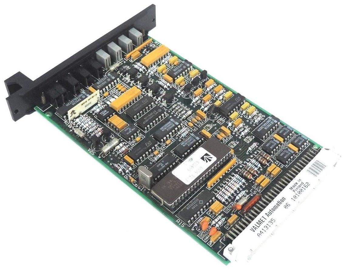 Used VALMET AUTOMATION A413135 AOU4 MODULE AOU-4