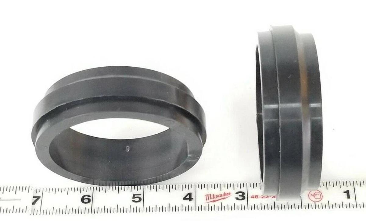 LOT OF 2 NEW ABB 3HAC4863-1 GUIDING RINGS 2-1/2'' IN. ID 3-1/4'' IN. OD