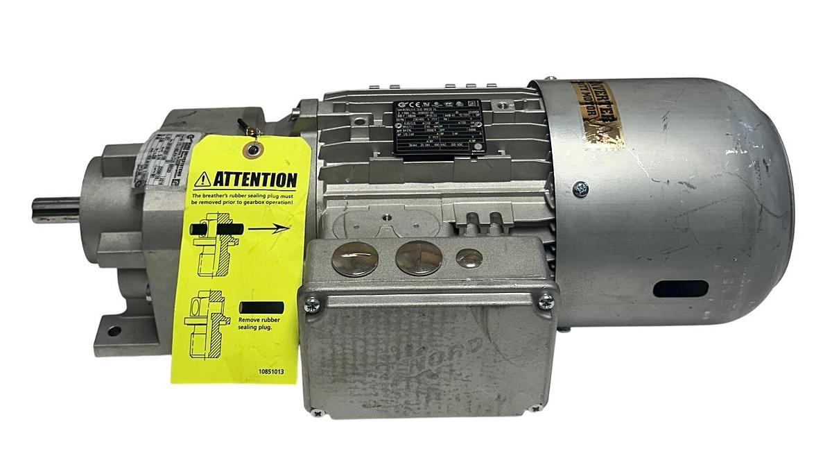 Used NORD SK 172.1-90LH/4 CUS BRE20 / SK 90LH/4 CUS BRE20 HL GEAR MOTOR 5.14:1 NSNP