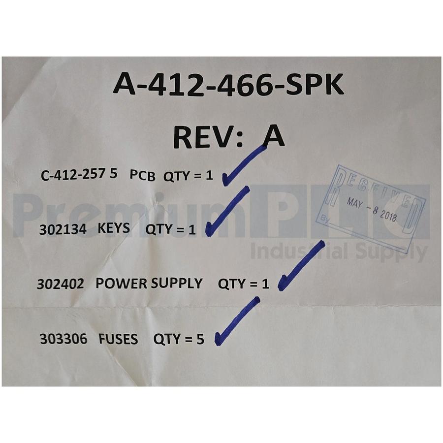 Used TELEDYNE TAPTONE T4000 A-412-466-SPK REV. A KIT C-412-257-5, C-412-257-2, 722758