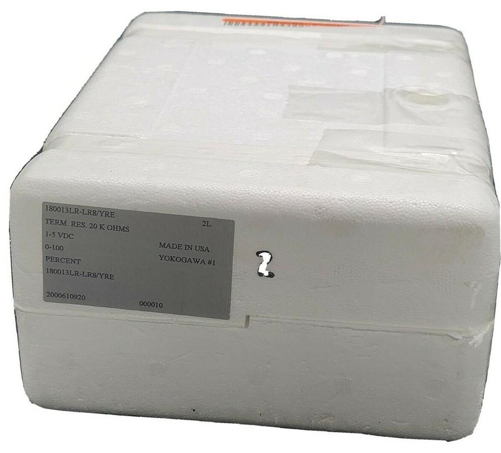 Used NEW IN BOX YOKOGAWA 180013LR-LR8/YRE VOLTAGE METER 1-5VDC 0-100 PERCENT